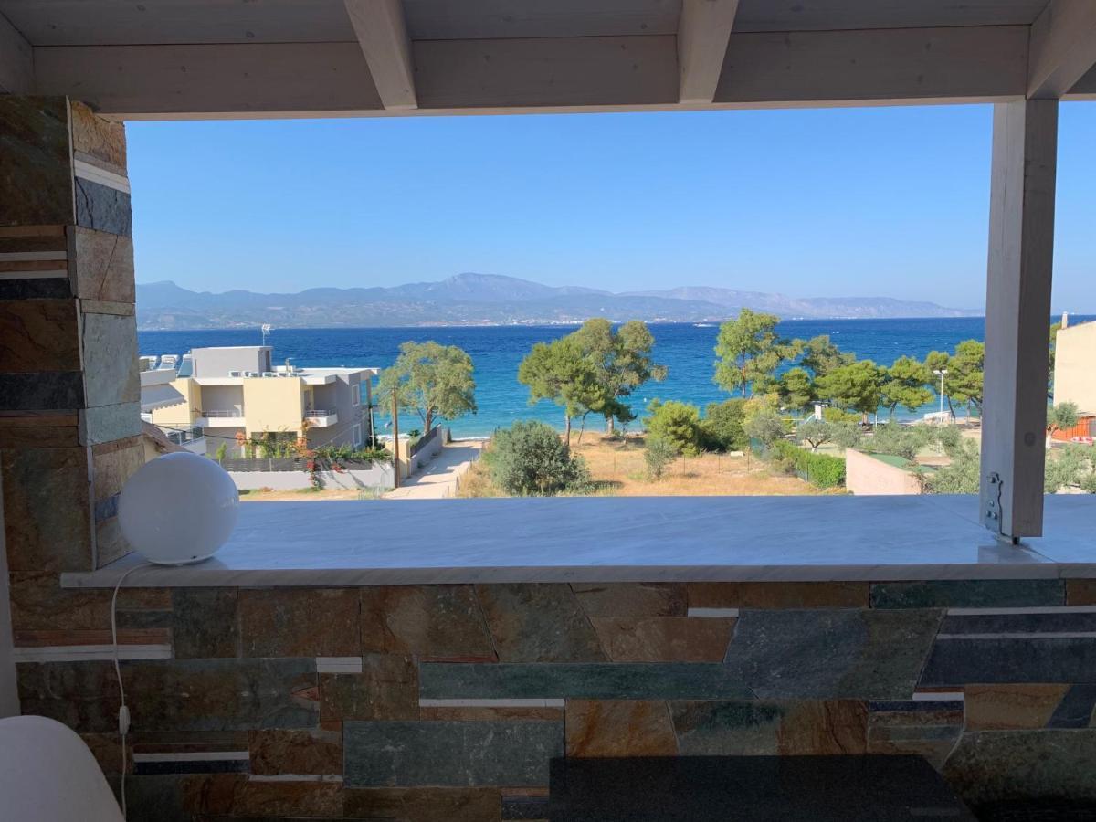 カト・アルミリLivas Almyri Seafront Flatアパートメント エクステリア 写真